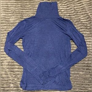 Blue Turtleneck